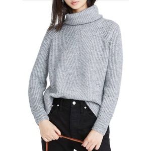 Madewell Donegal Mercer Turtleneck Sweater XS